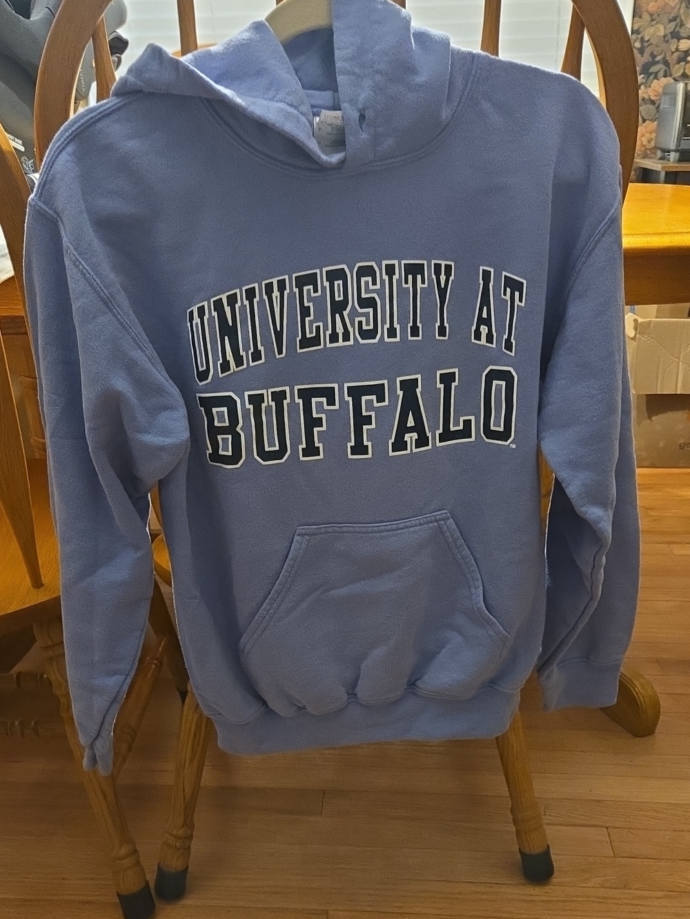 Gildan Periwinkle 'University at Buffalo' Hooded Sweatshirt